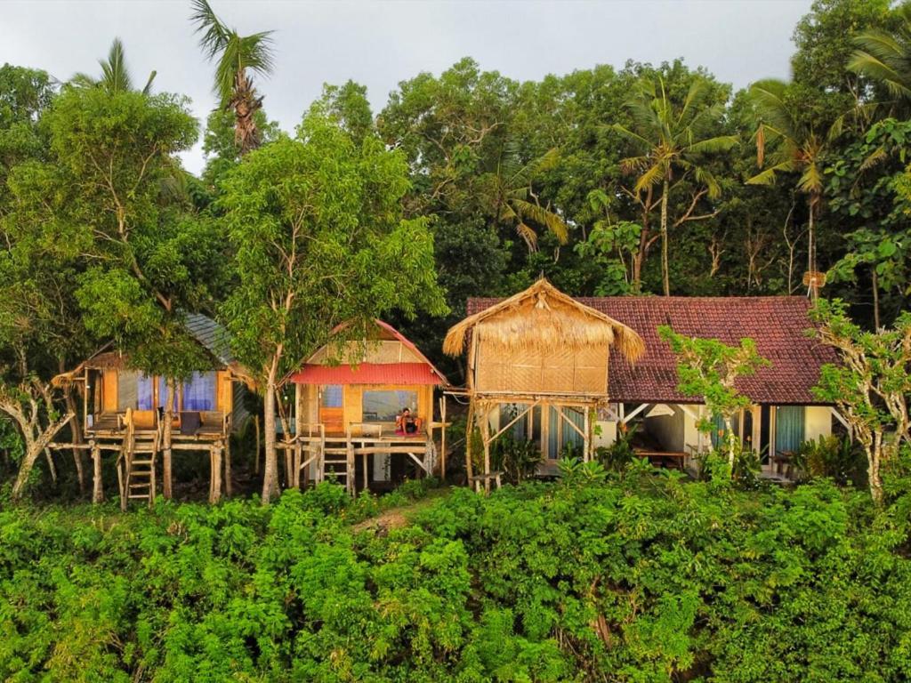 Waterfall Inn Tanglad Buitenkant foto